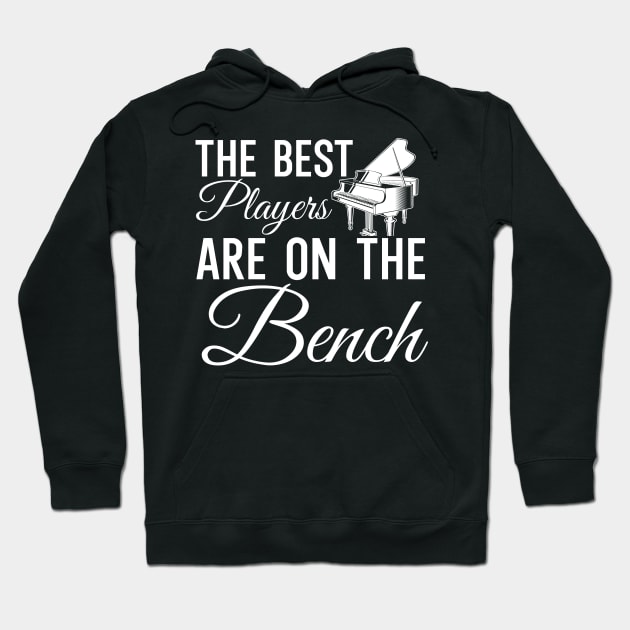 The best players are on the bench Hoodie by maxcode